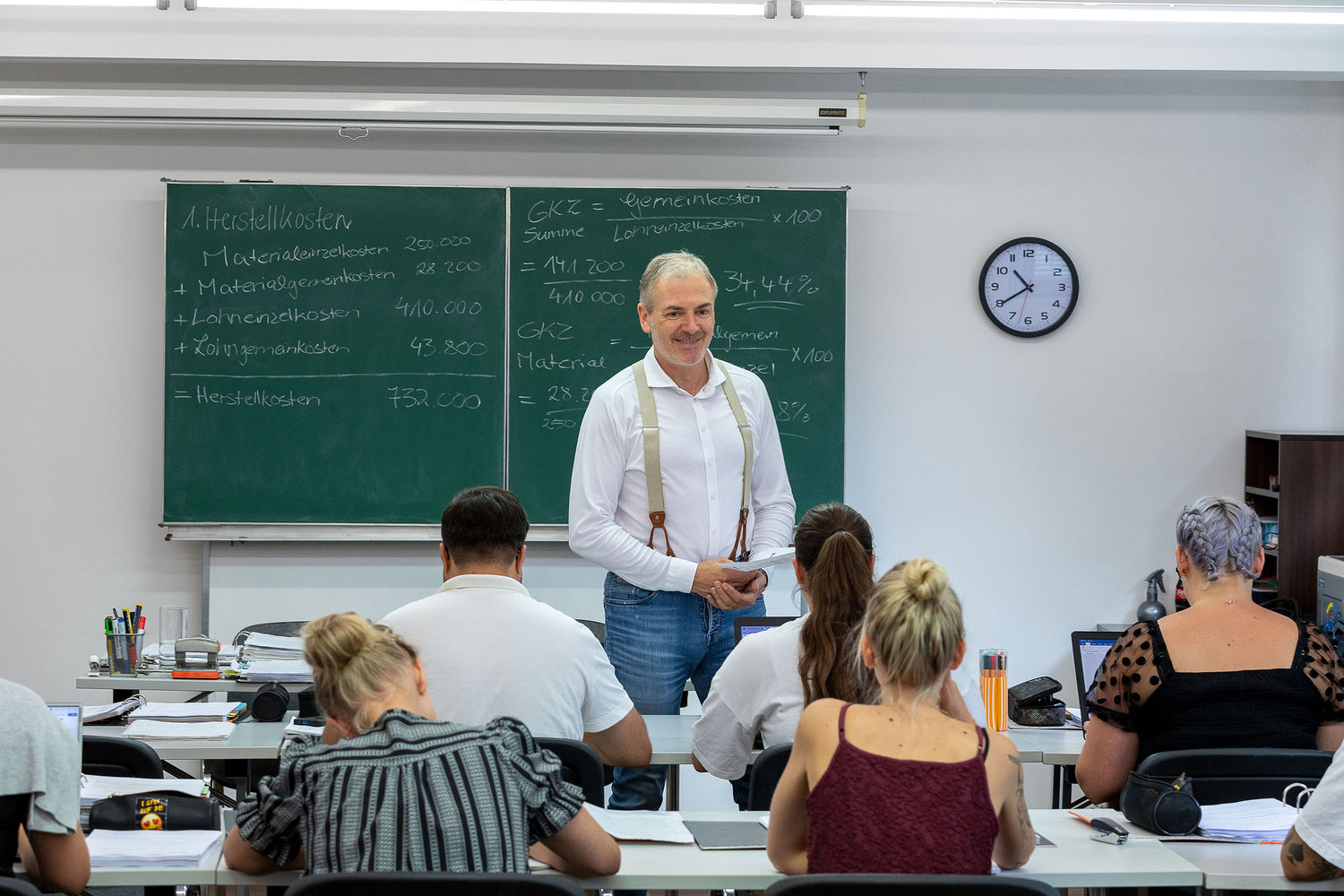 Kosmetikmeisterunterricht auf dem Beautycampus der German Beauty Academy